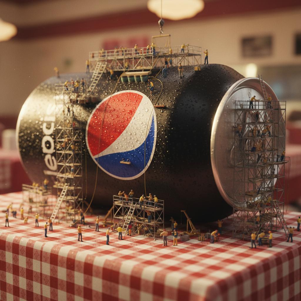 Miniature Construction Site Creative Tilt-Shift Photography Series